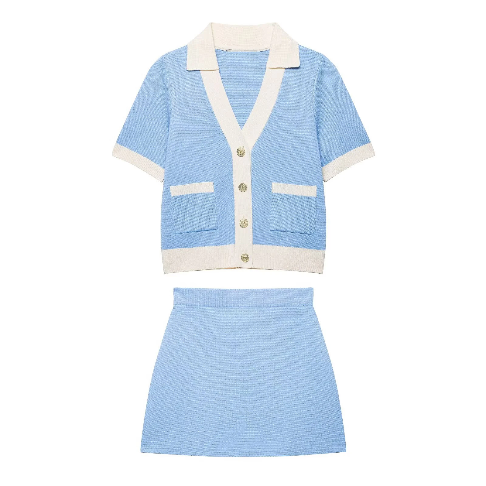Elegant Knitted Skirt For Women Chic Blue A-line Mini Skirt Female 2025 New Summer Office Lady Casual Slim Short Skirts Knitwear
Elegant Knitted Skirt For Women Chic Blue A-line Mini Skirt Female 2025 New Summer Office Lady Casual Slim Short Skirts Knitwear