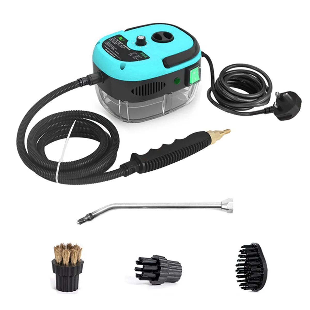 A14G-2500W Household High-Temperature Steam Cleaner, Sterilization Air Conditioning Kitchen Steaming Cleaner -UK Plug
A14G-2500W Household High-Temperature Steam Cleaner, Sterilization Air Conditioning Kitchen Steaming Cleaner -UK Plug