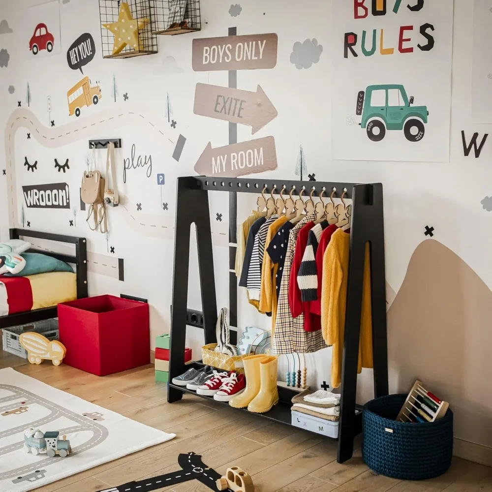 Children Wardrobe Clothes Hanger Timber Clothing Rack Kids Clothes Storage Children Wardrobe Shop Display Rack
Children Wardrobe Clothes Hanger Timber Clothing Rack Kids Clothes Storage Children Wardrobe Shop Display Rack