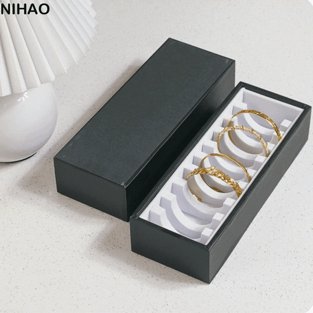10/40 Slots Bracelet Storage Tray No Lid PU Leather Jewelry Organizer Space Saving Rectangle Shape Jewelry Display Box Dresser
10/40 Slots Bracelet Storage Tray No Lid PU Leather Jewelry Organizer Space Saving Rectangle Shape Jewelry Display Box Dresser