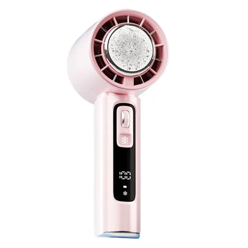 Портативный ручной вентилятор A99G Turbo Mini с LED-дисплеем, охлаждение льдом, персональный ручной вентилятор, розовый
Портативный ручной вентилятор A99G Turbo Mini с LED-дисплеем, охлаждение льдом, персональный ручной вентилятор, розовый