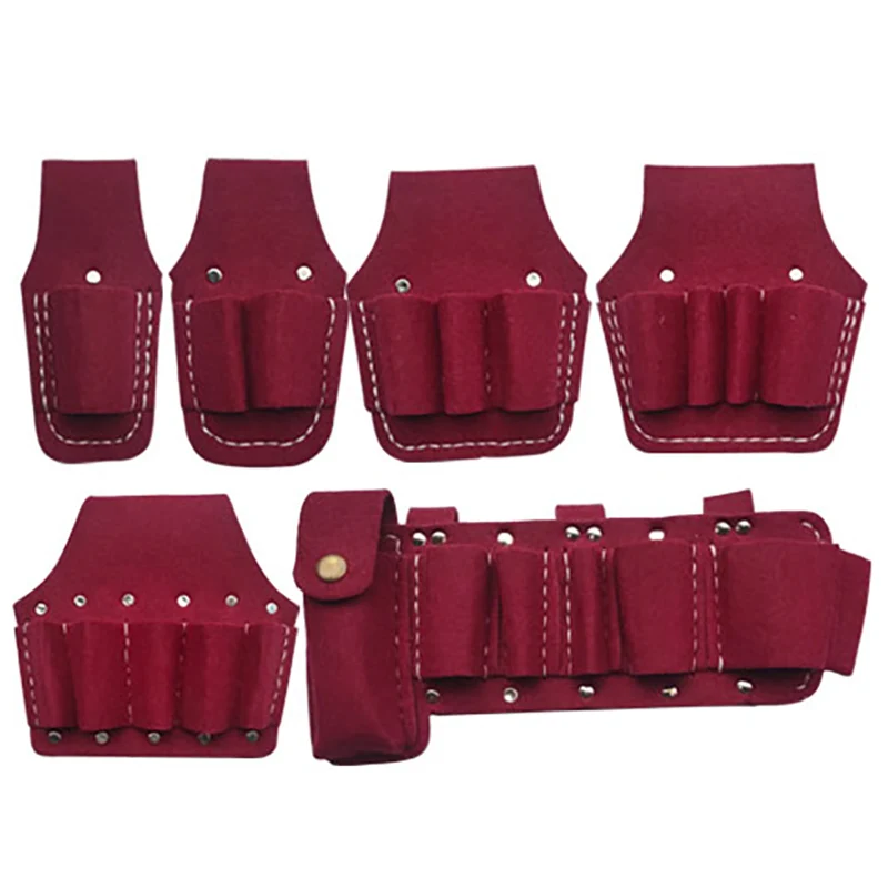 Felt Cloth Tool Bag Pocket Multifunction Repair Wearable Electrician Waist Hanging Pouch Belt Red Felt Fabric No Tools
Felt Cloth Tool Bag Pocket Multifunction Repair Wearable Electrician Waist Hanging Pouch Belt Red Felt Fabric No Tools