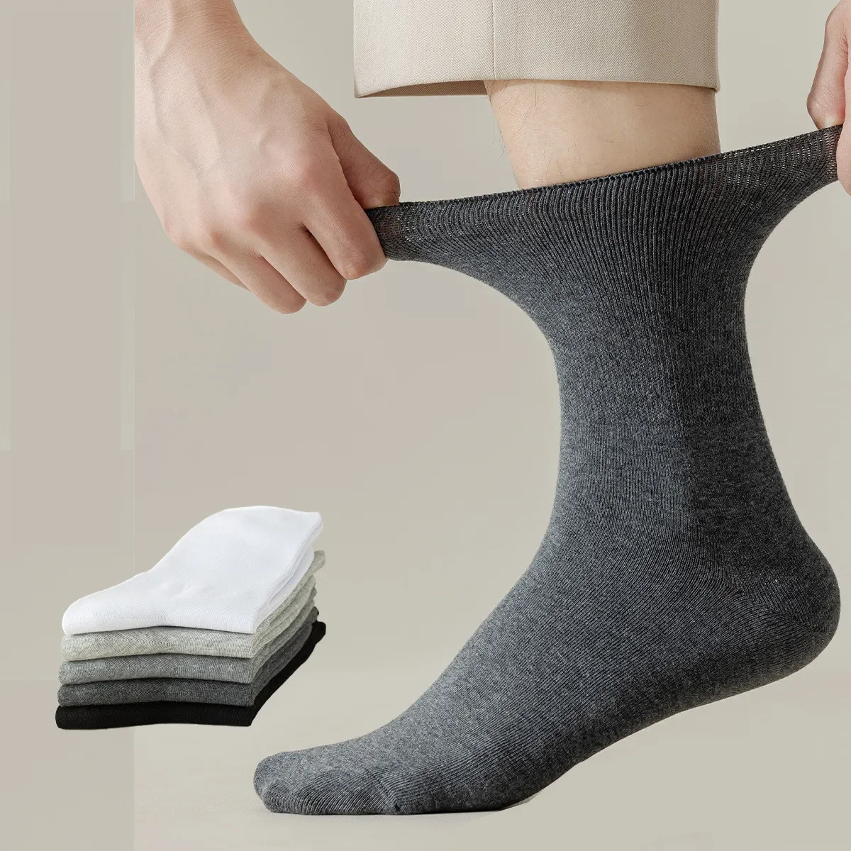 5 Pairs Outdoor Gym Men's Socks High Quality Comfortable Soft Ground-Gripping Football Large Size New Style
5 Pairs Outdoor Gym Men's Socks High Quality Comfortable Soft Ground-Gripping Football Large Size New Style