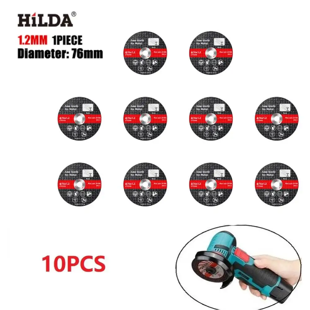 1/10PCS 76mm Metal Cutting Discs Wear Resistance Sanding Cutting Discs Cut Off Circle Wheels Blades Angle Grinder Accessories
1/10PCS 76mm Metal Cutting Discs Wear Resistance Sanding Cutting Discs Cut Off Circle Wheels Blades Angle Grinder Accessories