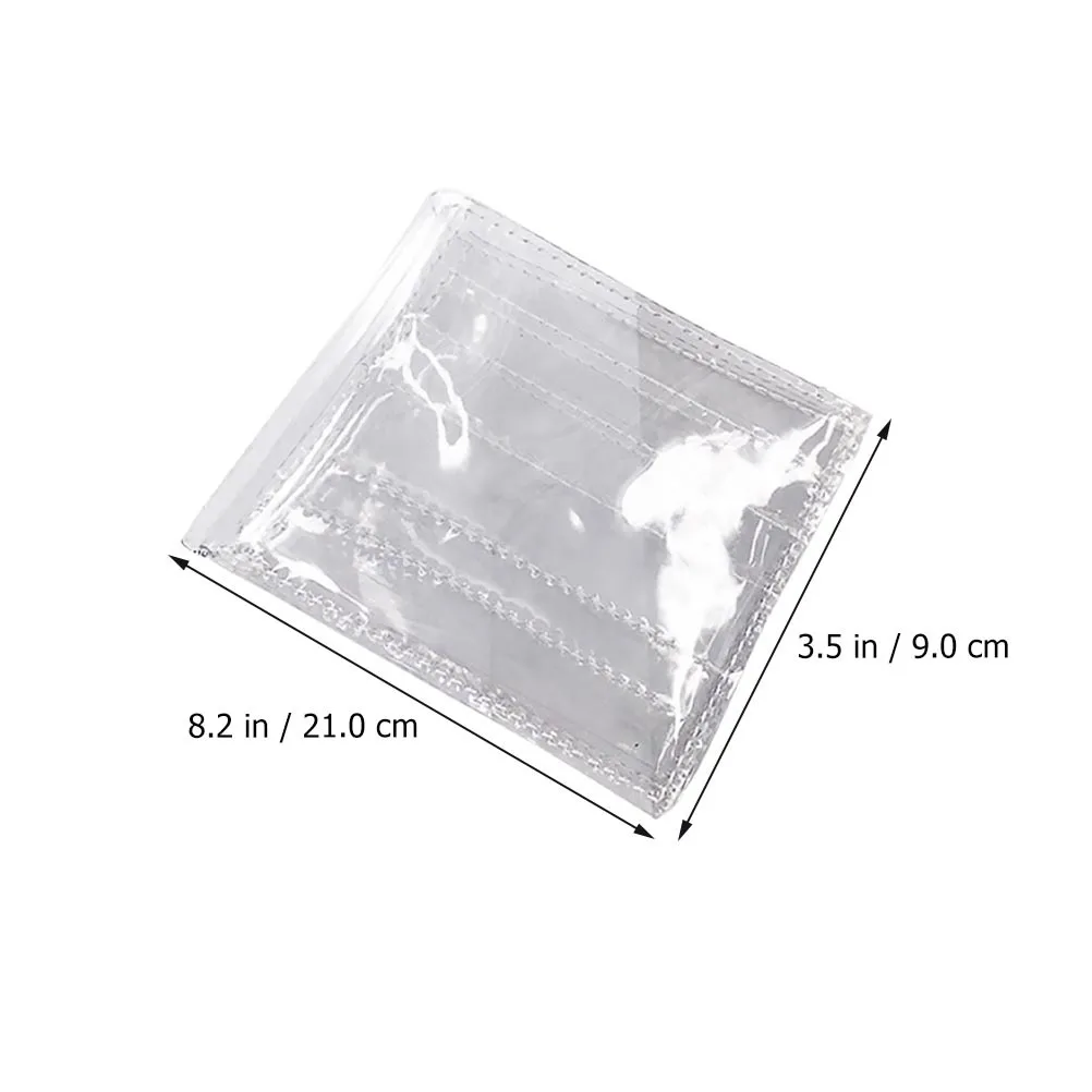 PVC Change Purse Transparent Durable Premium Compact Lightweight Cards Organizer Portable Practical Clear Card Holder 
PVC Change Purse Transparent Durable Premium Compact Lightweight Cards Organizer Portable Practical Clear Card Holder
