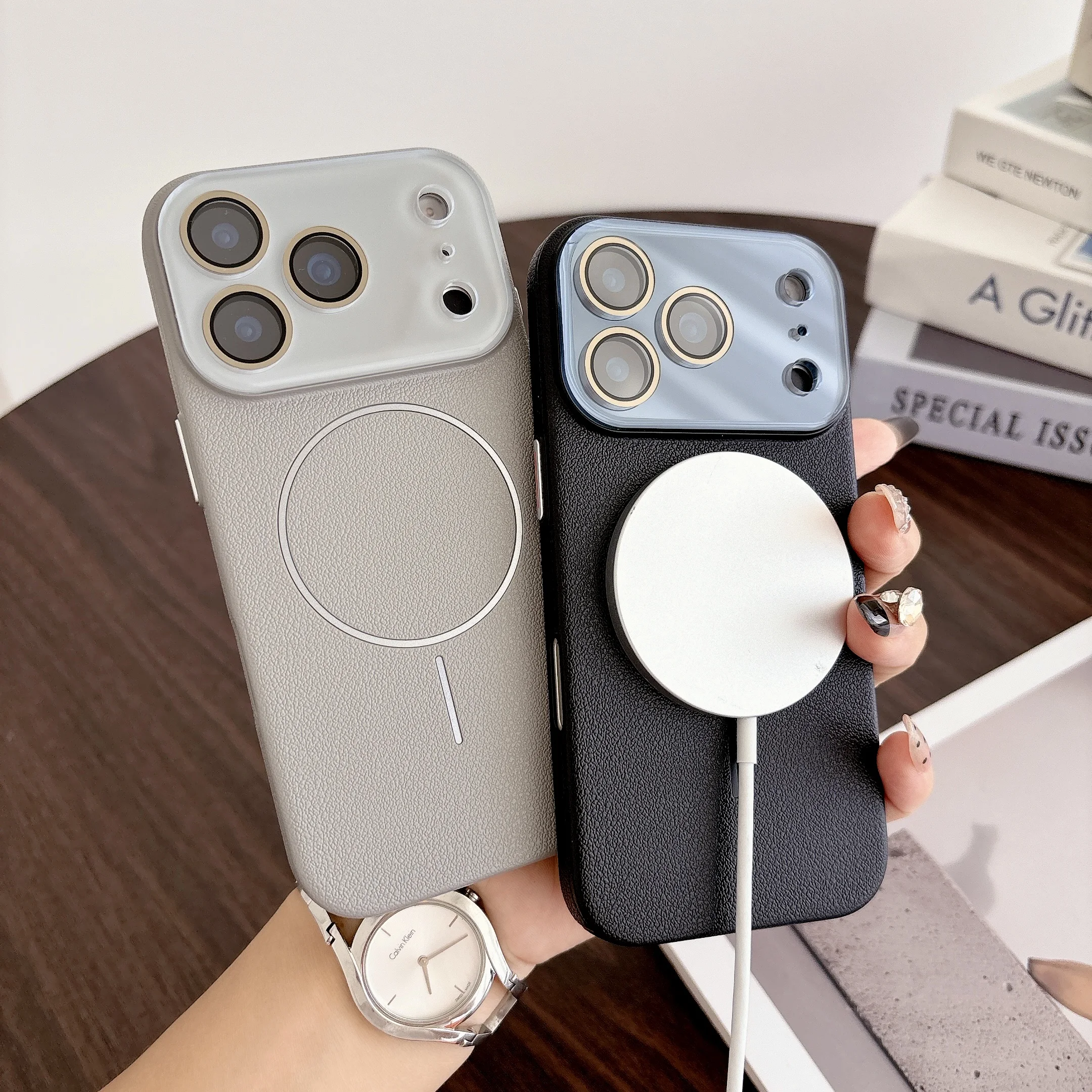 Чехол с текстурой личи для iPhone 17 16 Pro Max, совместимый с MagSafe, для беспроводной зарядки iPhone 15 14 13 Pro, чехол для iPhone 12
Чехол с текстурой личи для iPhone 17 16 Pro Max, совместимый с MagSafe, для беспроводной зарядки iPhone 15 14 13 Pro, чехол для iPhone 12