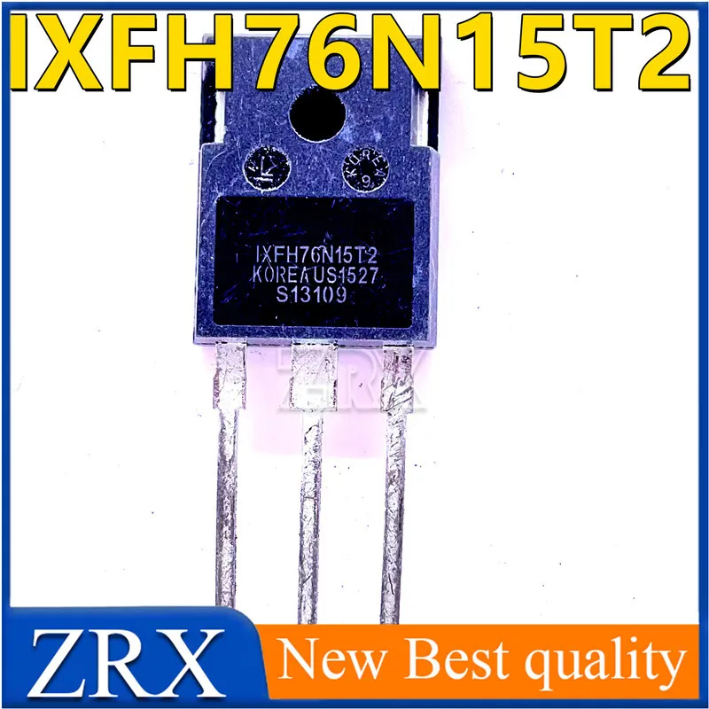 5Pcs/Lot New original IXFH76N15T2 high-power field effect transistor 76A 150V In Stock
5Pcs/Lot New original IXFH76N15T2 high-power field effect transistor 76A 150V In Stock