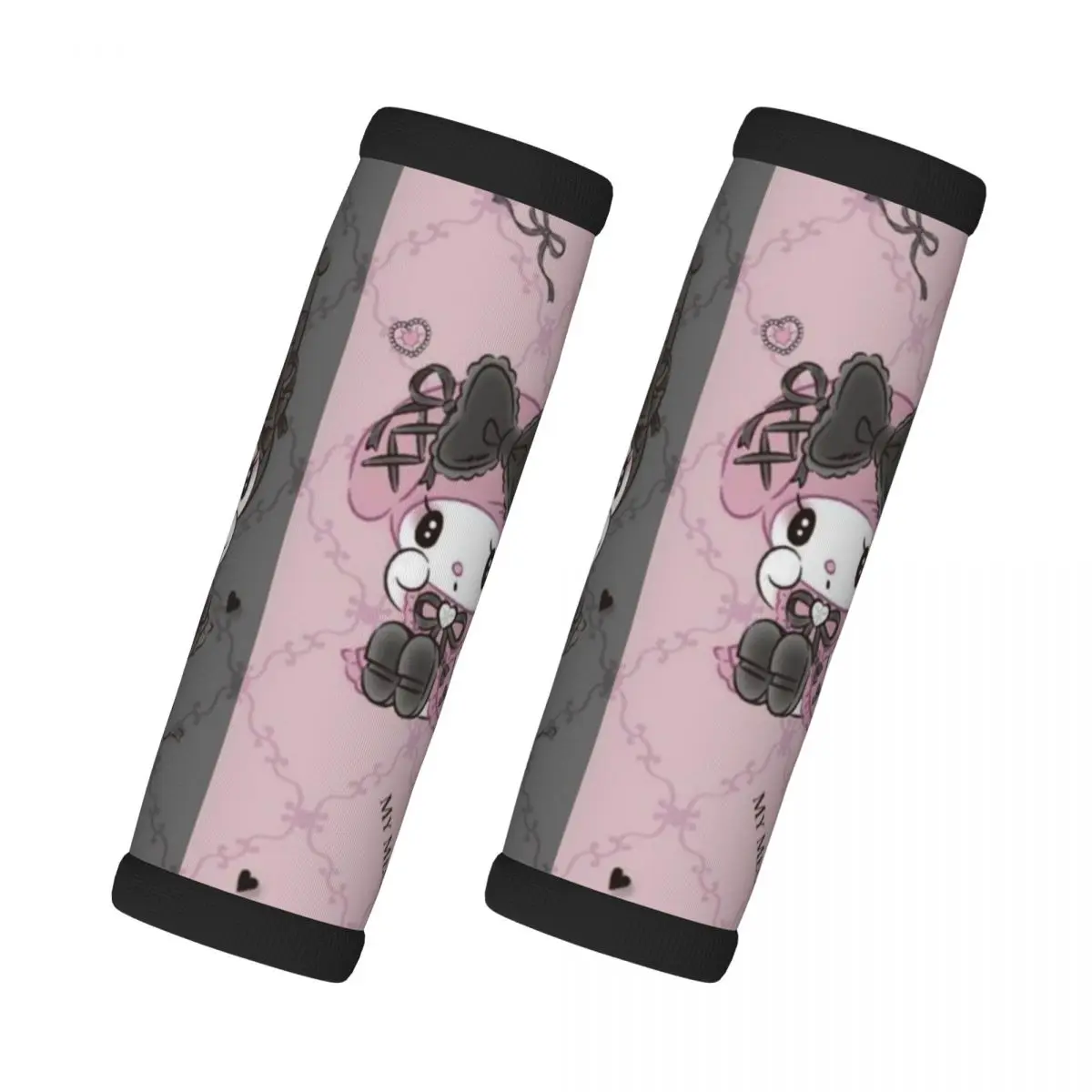 Custom Melody Kuromi Luggage Handles Wrap Grips 2 Pcs Neoprene Suitcases Luggage Travel Accessories For Backpack Shoulder Pad 
Custom Melody Kuromi Luggage Handles Wrap Grips 2 Pcs Neoprene Suitcases Luggage Travel Accessories For Backpack Shoulder Pad