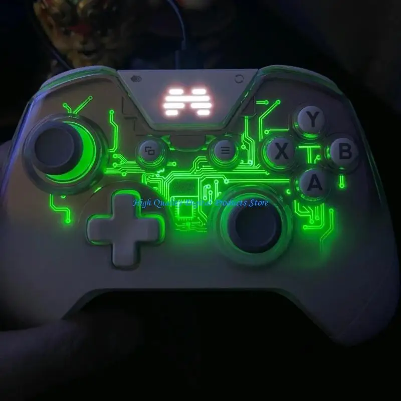 U2JE Betop 3 LED Wireless Bluetooth-compatible Gaming Joysticks Game Handle Hall Triggers for Switches/PC Computer
U2JE Betop 3 LED Wireless Bluetooth-compatible Gaming Joysticks Game Handle Hall Triggers for Switches/PC Computer