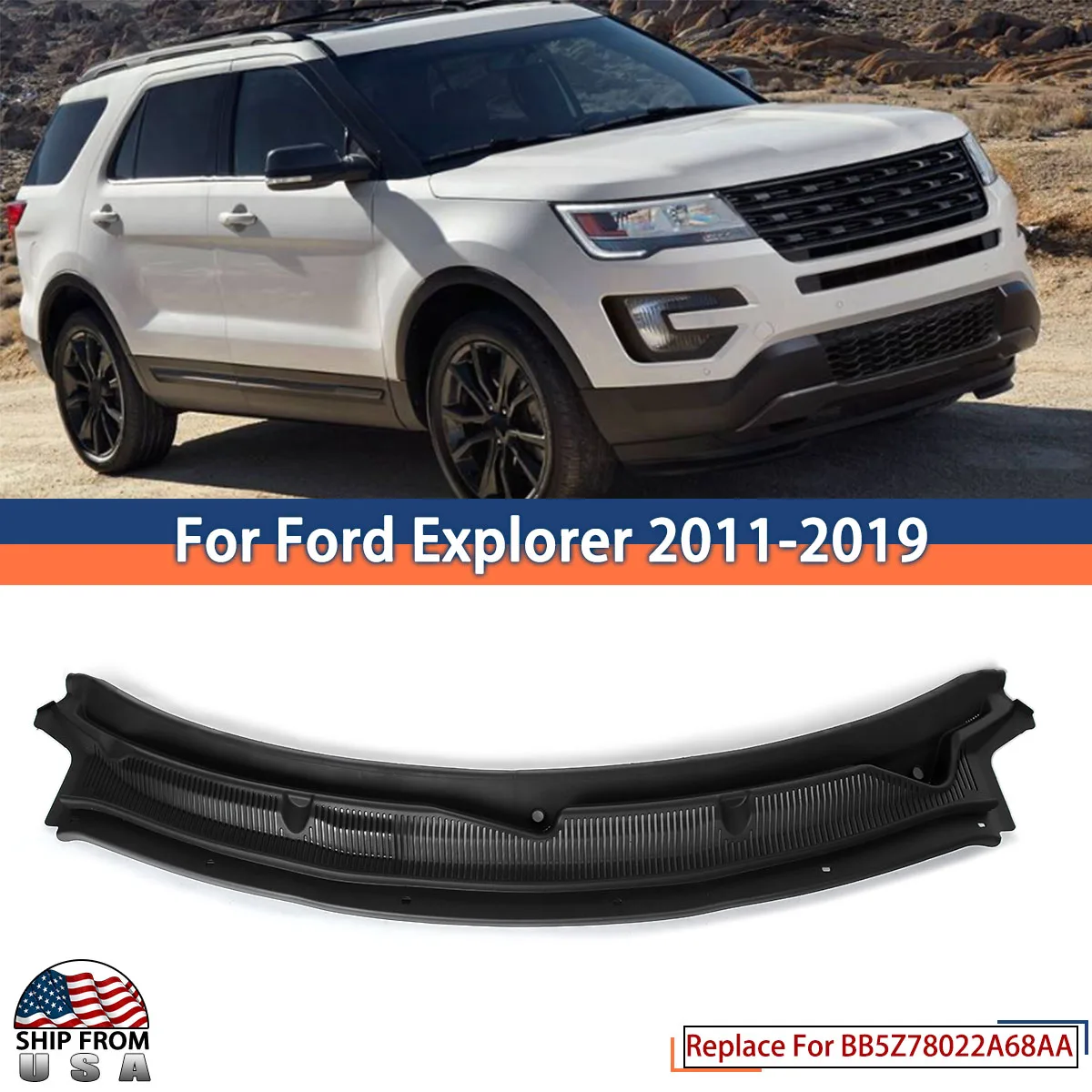 BB5Z78022A68AA решетка радиатора на лобовое стекло для Ford Explorer 2011 2012 2013-2019
BB5Z78022A68AA решетка радиатора на лобовое стекло для Ford Explorer 2011 2012 2013-2019
