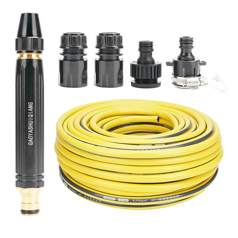 Hose Nozzle Water Hose Sprayer Nozzle With 32.8Ft Pipe Handheld Gardening Tools For Plant Watering Car Washing Cleaning
Hose Nozzle Water Hose Sprayer Nozzle With 32.8Ft Pipe Handheld Gardening Tools For Plant Watering Car Washing Cleaning