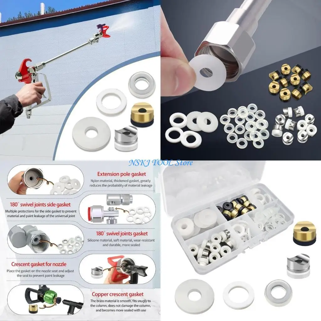 L8RC Professional Sprayer Maintenance 50Pcs Size For Tip Guard Extensions
L8RC Professional Sprayer Maintenance 50Pcs Size For Tip Guard Extensions