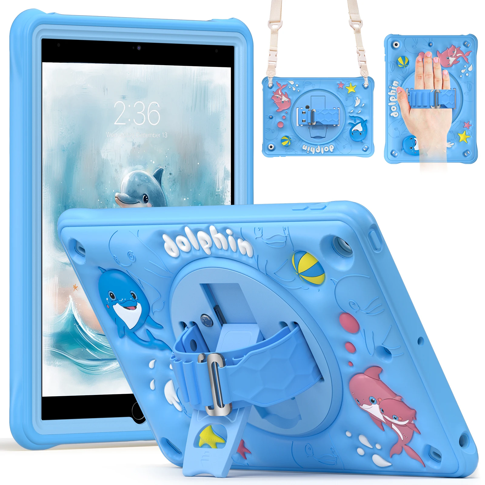 Сверхмощный детский чехол с мультяшным рисунком для iPad 10,2, 7, 8, 9, поколения, вращающийся на 360° гибридный чехол-подставка с плечевым ремнем, ПК-силикон
Сверхмощный детский чехол с мультяшным рисунком для iPad 10,2, 7, 8, 9, поколения, вращающийся на 360° гибридный чехол-подставка с плечевым ремнем, ПК-силикон