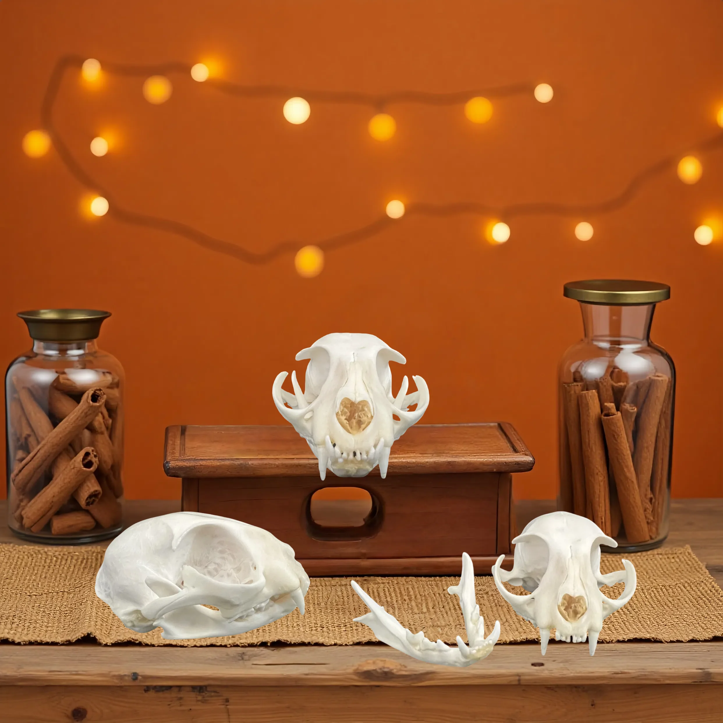 1-100pcs Taxidermy Real Animals Skull Decor - Model Animals Bones Specimen,Taxidermy Supplies for Science Education,Collection
1-100pcs Taxidermy Real Animals Skull Decor - Model Animals Bones Specimen,Taxidermy Supplies for Science Education,Collection