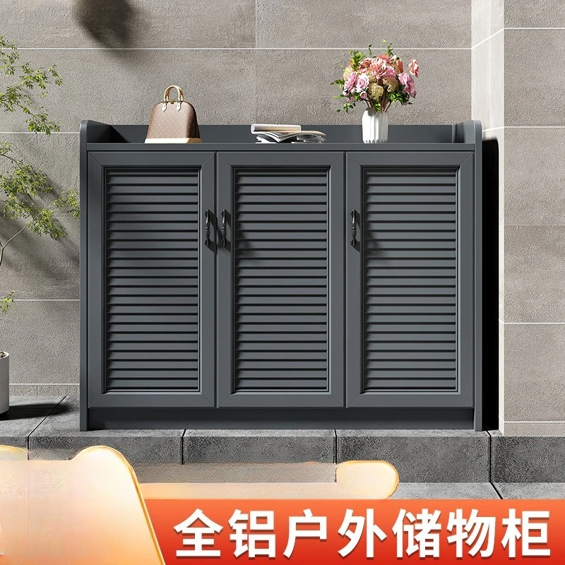 Outdoor all-aluminum alloy waterproof and sunscreen large capacity storage cabinet courtyard balcony multi-functional sundries s
Outdoor all-aluminum alloy waterproof and sunscreen large capacity storage cabinet courtyard balcony multi-functional sundries s