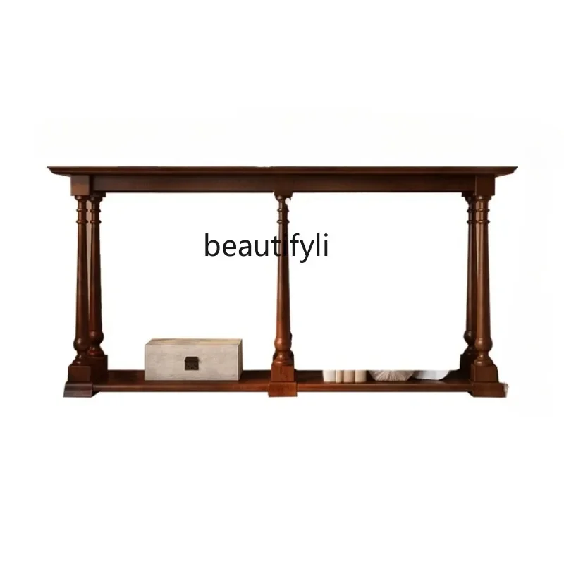 F American retro entrance table against the wall storage table living room corridor entrance cabinet can be customized
F American retro entrance table against the wall storage table living room corridor entrance cabinet can be customized