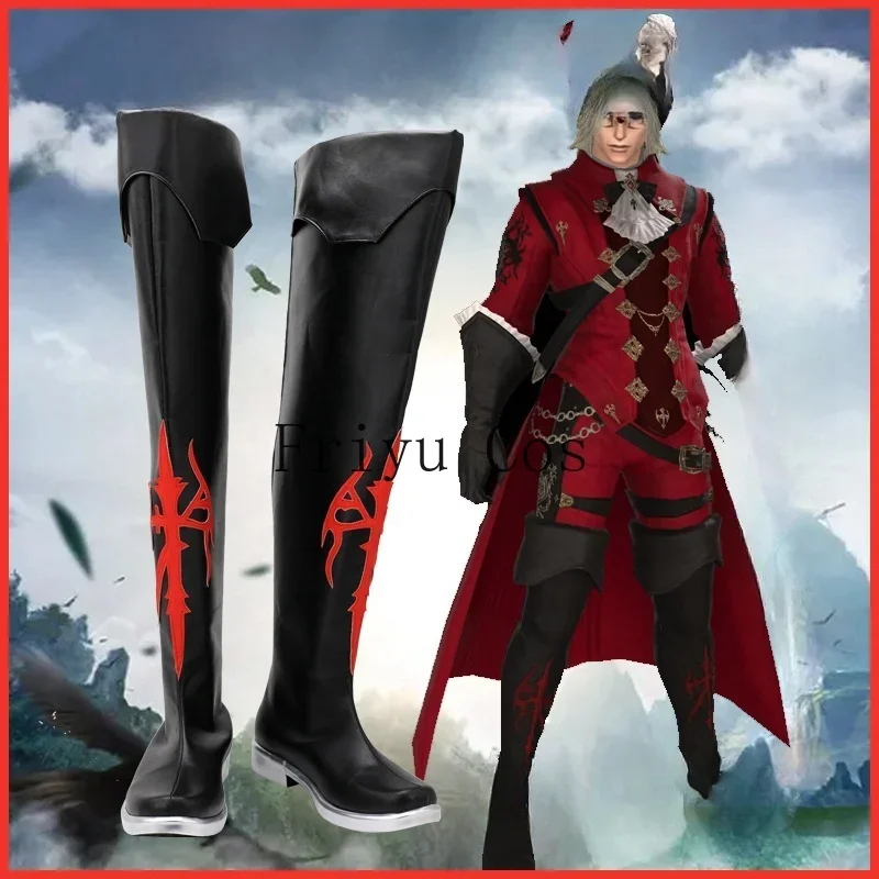 Game Final Fantasy Crimson Mage Uniform Cosplay Shoes Boots Custom Halloween Accessorie Customized
Game Final Fantasy Crimson Mage Uniform Cosplay Shoes Boots Custom Halloween Accessorie Customized