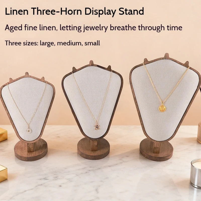 1 шт. Деревянная подставка для ожерелья, держатель для ювелирных изделий, высококачественная демонстрационная модель для прилавка, бархатный бюст-держатель для ожерелья для домашнего декора
1 шт. Деревянная подставка для ожерелья, держатель для ювелирных изделий, высококачественная демонстрационная модель для прилавка, бархатный бюст-держатель для ожерелья для домашнего декора