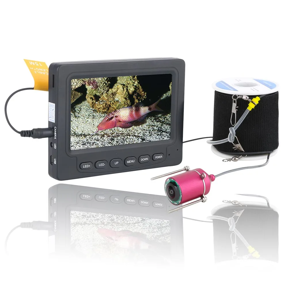 4.3 inch 30M 1200TVL Underwater Fishing with 10PCS LED Night Vision 195 Degrees For river Fishing
4.3 inch 30M 1200TVL Underwater Fishing with 10PCS LED Night Vision 195 Degrees For river Fishing
