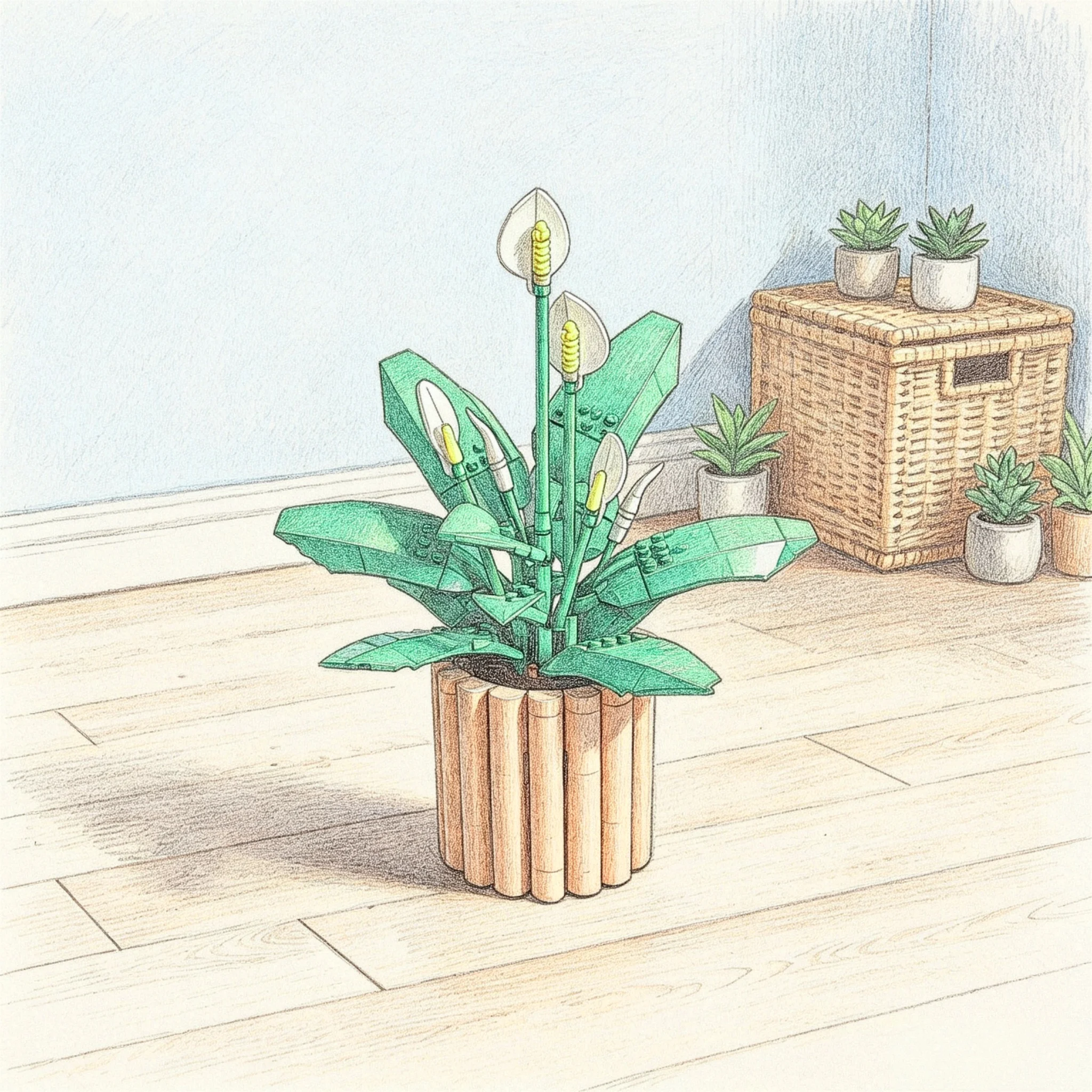 2026 new plant flower decoration series peace lily building block puzzle model toy men and women birthday holiday gifts
2026 new plant flower decoration series peace lily building block puzzle model toy men and women birthday holiday gifts