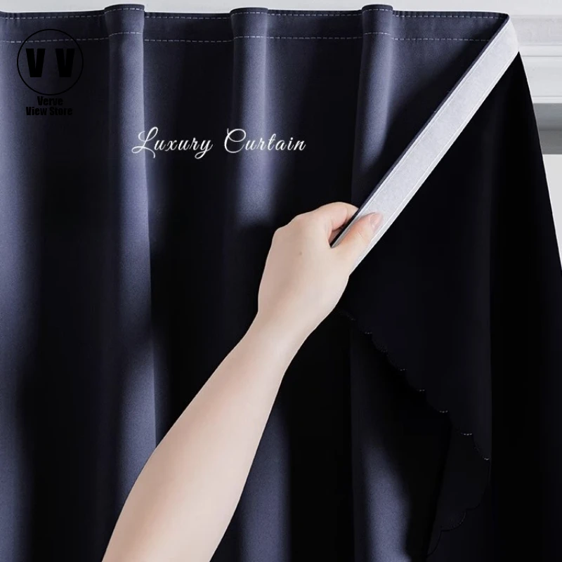 2025 New 100% Blackout Hole-free Installation Curtains for Living Room Bedroom Window Balcony Sunshade Full Cloth Thermal Proof
2025 New 100% Blackout Hole-free Installation Curtains for Living Room Bedroom Window Balcony Sunshade Full Cloth Thermal Proof