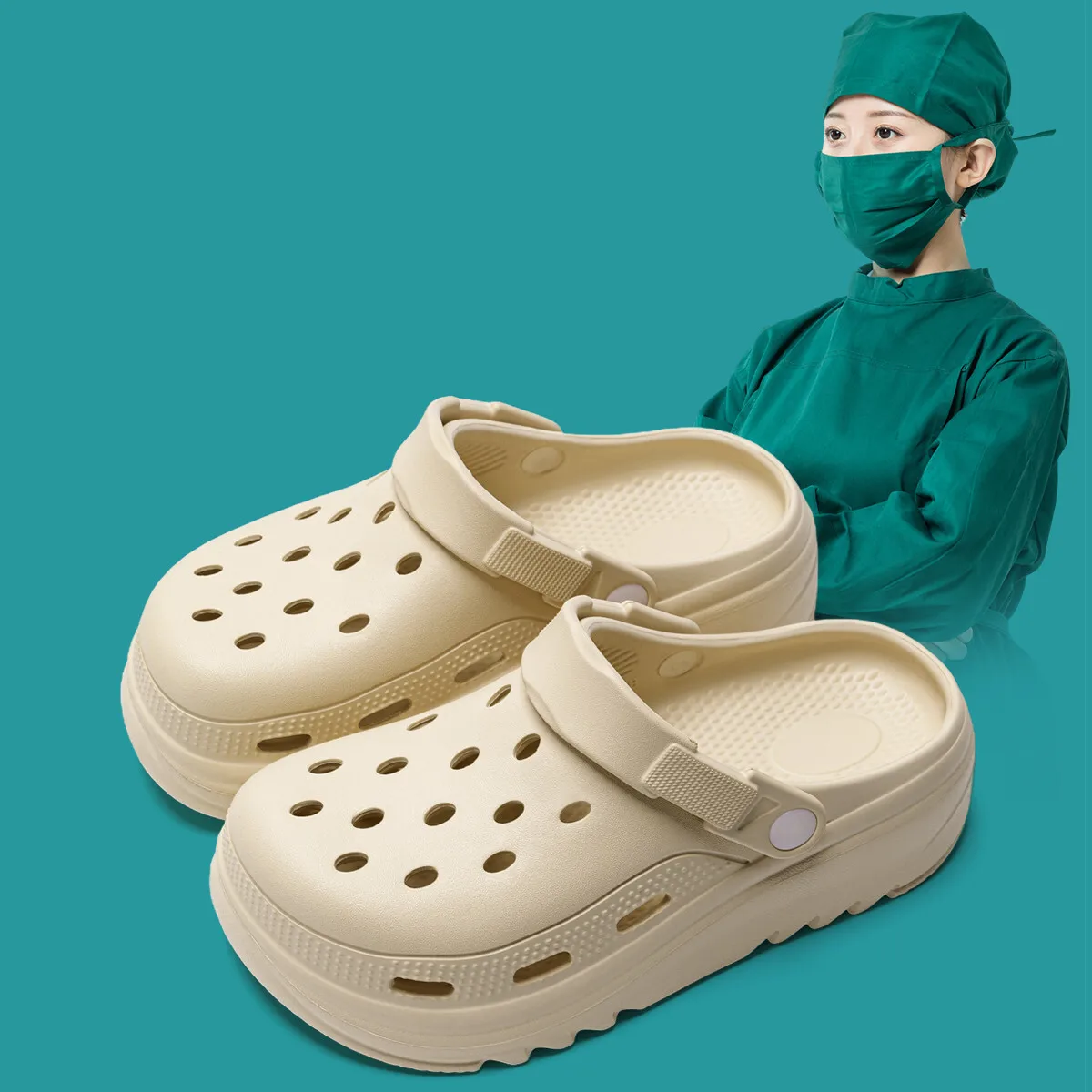 Eva Medical Garden Shoes For Women's Summer Slippers Outerwear 2024 Anti Slip And Odorous Nurse Operating Room Slippers For Men
Eva Medical Garden Shoes For Women's Summer Slippers Outerwear 2024 Anti Slip And Odorous Nurse Operating Room Slippers For Men