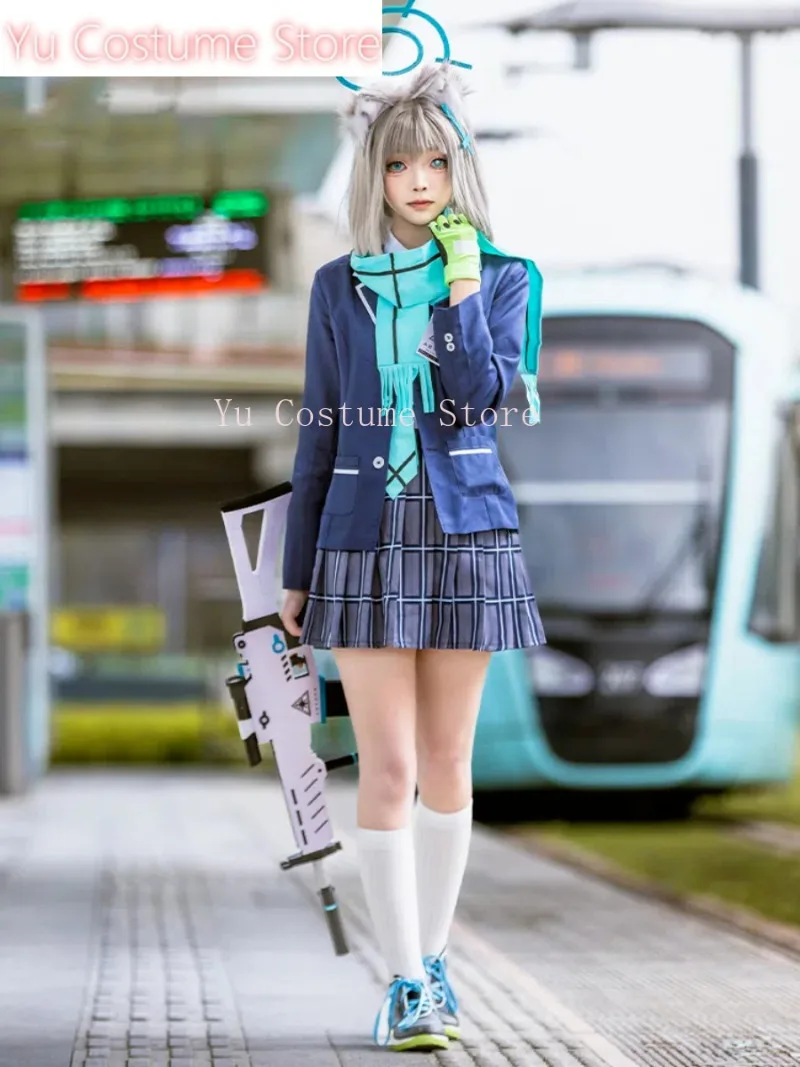 Yu Costume Blue Archive Sunaokami Shiroko Cosplay Costume Cos Game Anime Party Uniform Hallowen Play Role Clothes Clothing
Yu Costume Blue Archive Sunaokami Shiroko Cosplay Costume Cos Game Anime Party Uniform Hallowen Play Role Clothes Clothing