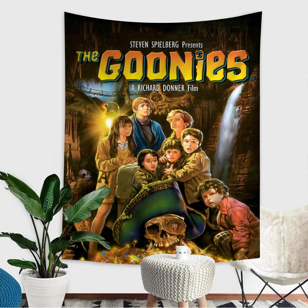 Classic The Goonies Moives Printed Large Wall Tapestry Hanging Tarot Hippie Wall Rugs Dorm Cheap Hippie Wall Hanging
Classic The Goonies Moives Printed Large Wall Tapestry Hanging Tarot Hippie Wall Rugs Dorm Cheap Hippie Wall Hanging