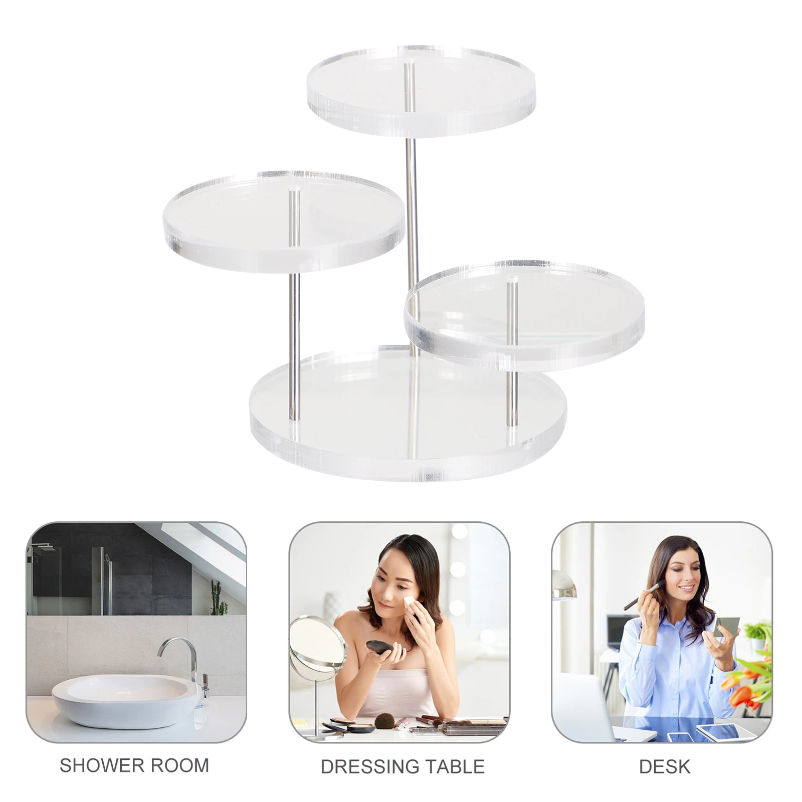 Carousel Rotating Display Stand Jewelry Organiser Girl Acrylic Rack Earrings Storage
Carousel Rotating Display Stand Jewelry Organiser Girl Acrylic Rack Earrings Storage