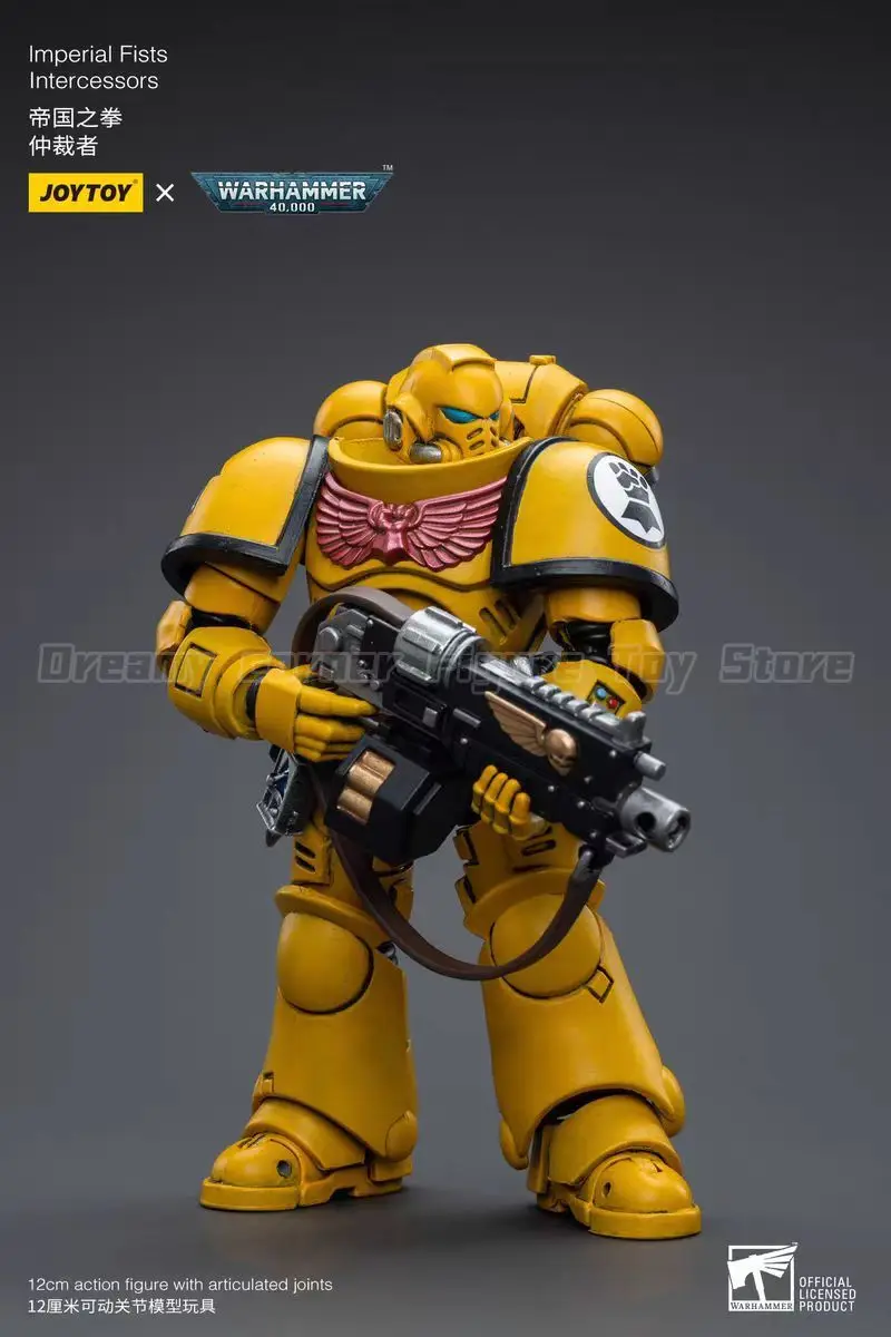 【In Stock】JOYTOY Warhammer 40K Imperial Fists Intercessors 1/18 Action Figures Toys Model
【In Stock】JOYTOY Warhammer 40K Imperial Fists Intercessors 1/18 Action Figures Toys Model
