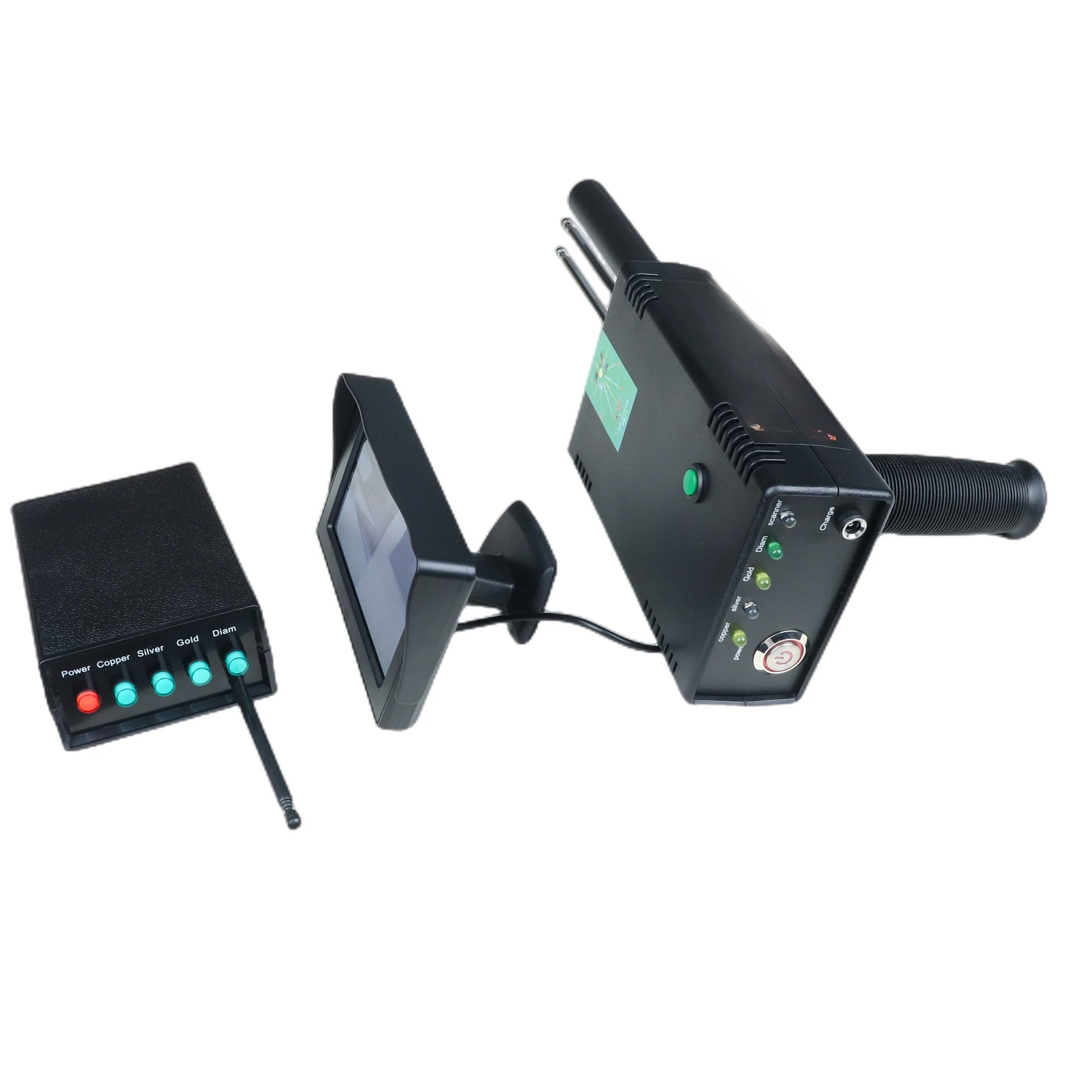 Ground metal detector New visual remote treasure finder High-precision outdoor gold, silver and copper search instrument
Ground metal detector New visual remote treasure finder High-precision outdoor gold, silver and copper search instrument