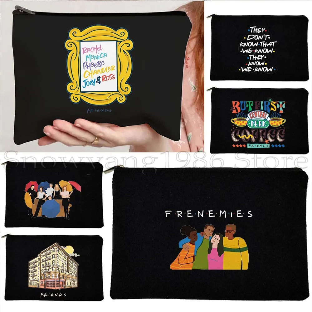 How You Doing Central Perk Coffee Friends TV Show Monica Fan Gift Cosmetic Bag Makeup Lipstick Travel Storage Pouch Pencil Case
How You Doing Central Perk Coffee Friends TV Show Monica Fan Gift Cosmetic Bag Makeup Lipstick Travel Storage Pouch Pencil Case