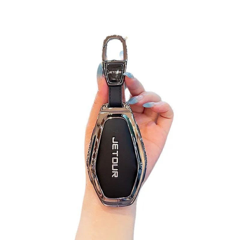 Premium Zinc Alloy Key Cover Case for Jetour X70 Plus/X90 Plus/X70M/X95/Wujie Pro - Protective Key Fob Shell Key Bag Chain
Premium Zinc Alloy Key Cover Case for Jetour X70 Plus/X90 Plus/X70M/X95/Wujie Pro - Protective Key Fob Shell Key Bag Chain