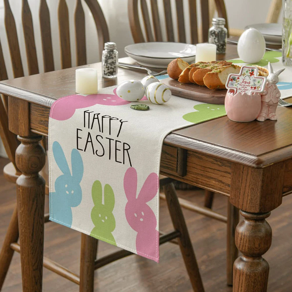 Easter Table Runner Placemat Set Non Slip Heat Resistant Place Mats Decorative Kitchen Dining Table Cloth Holiday Party Easter
Easter Table Runner Placemat Set Non Slip Heat Resistant Place Mats Decorative Kitchen Dining Table Cloth Holiday Party Easter