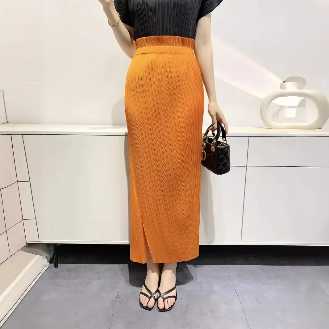 Version Bustier Skirt Women Niche Design Summer 2025 Summer New Slim Pleated Skirt High Waist Open Half Skirt
Version Bustier Skirt Women Niche Design Summer 2025 Summer New Slim Pleated Skirt High Waist Open Half Skirt