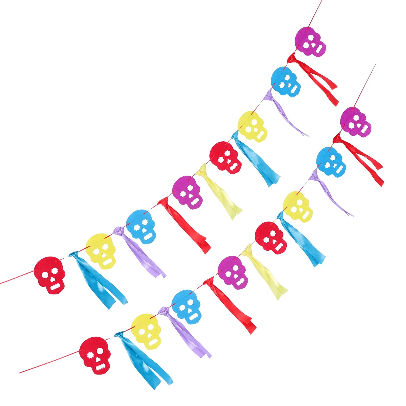 2Pcs Skull Pendant Ghost Festival Party Props Banner Pendants Non woven Decorations HalloweenHaunted House Scene Layout
2Pcs Skull Pendant Ghost Festival Party Props Banner Pendants Non woven Decorations HalloweenHaunted House Scene Layout