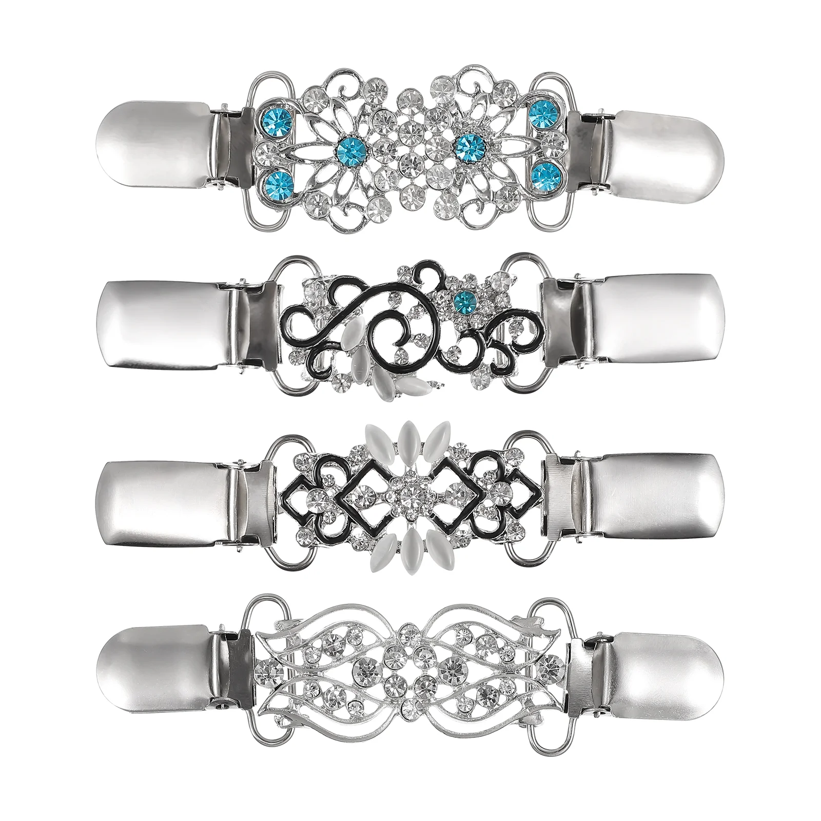 Sweater Shawl Clips Cardigan Clips Iron Alloy Anti Rust Women Clothes Accessories Everyday Rhinestone Flowers
Sweater Shawl Clips Cardigan Clips Iron Alloy Anti Rust Women Clothes Accessories Everyday Rhinestone Flowers