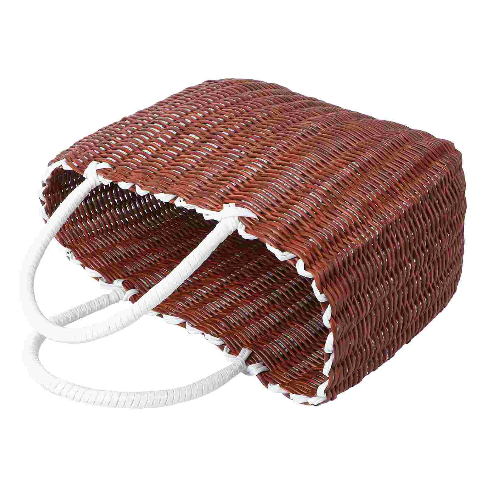 Weave Basket Plastic Sea Decor Weaving Storage Shopping Toiletries The Tote Bag
Weave Basket Plastic Sea Decor Weaving Storage Shopping Toiletries The Tote Bag