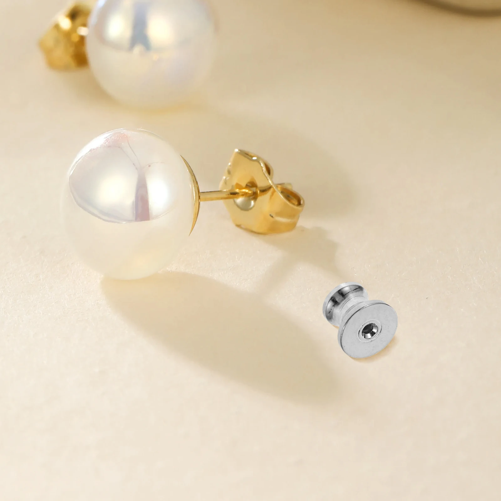 4pcs Earring Backs For Stud Earrings Metal Comfortable Replacement Accessories Locking Support Heavy Duty Earring
4pcs Earring Backs For Stud Earrings Metal Comfortable Replacement Accessories Locking Support Heavy Duty Earring