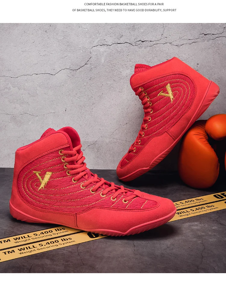 2025 New Summer Unisex Wrestling Shoes Durable Athletic Shoes Breathable Boxing Sneakers Non-Slip Wrestling Combat Shoes
2025 New Summer Unisex Wrestling Shoes Durable Athletic Shoes Breathable Boxing Sneakers Non-Slip Wrestling Combat Shoes