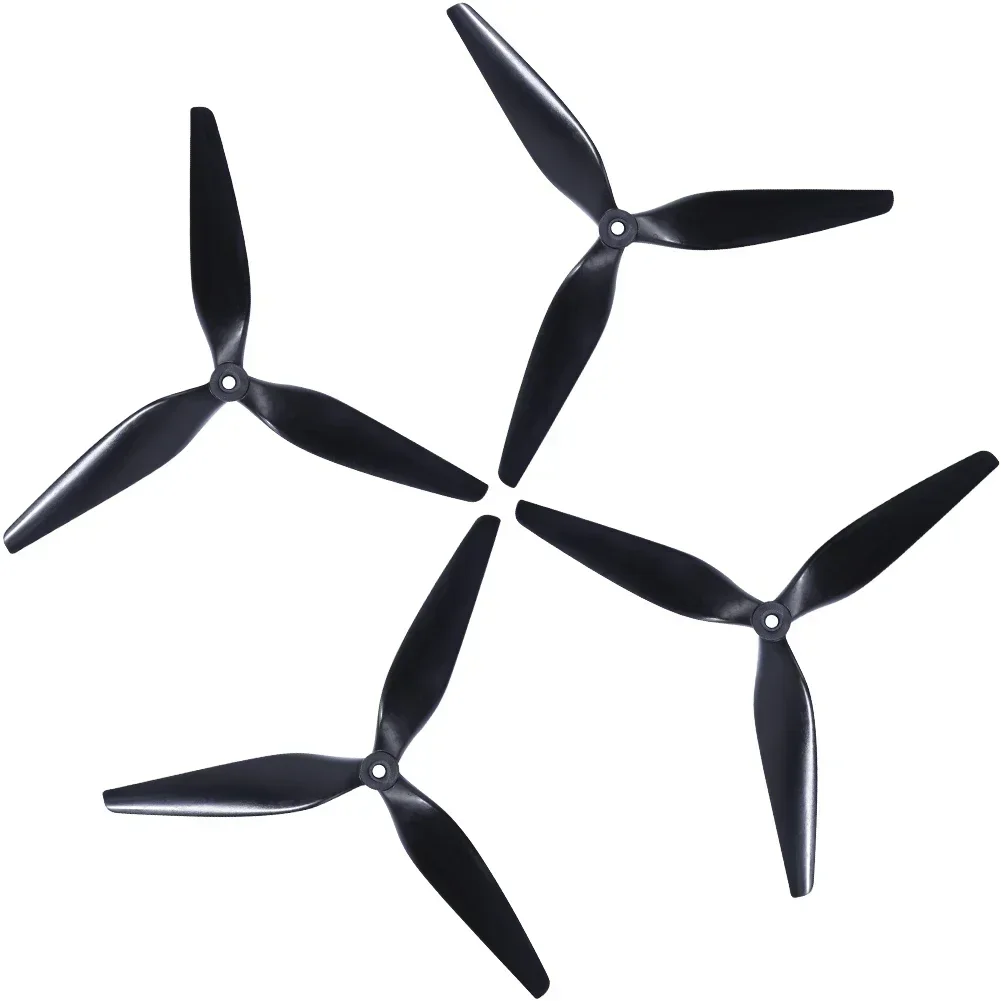 2Pairs(2CW+2CCW) HQPROP 9X5X3 9050 3-Blade Black-Carbon Nylon Propeller for RC Multirotor X-CLASS MacroQuad Cinelifter
2Pairs(2CW+2CCW) HQPROP 9X5X3 9050 3-Blade Black-Carbon Nylon Propeller for RC Multirotor X-CLASS MacroQuad Cinelifter
