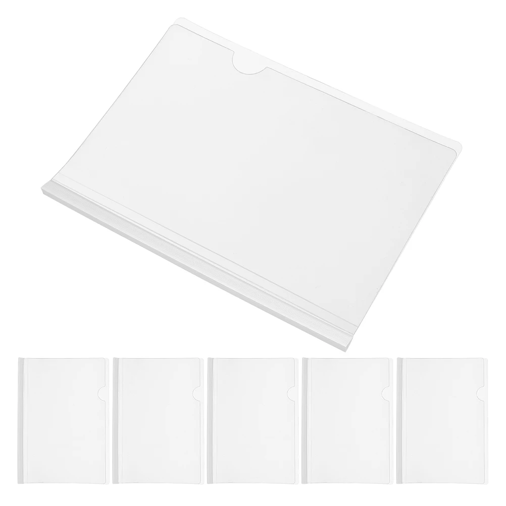 20pcs Pull Rod Clips Bookbinding Slide Binder For B5 Documents Large Capacity Plastic Binding Bars Stationery Clips File
20pcs Pull Rod Clips Bookbinding Slide Binder For B5 Documents Large Capacity Plastic Binding Bars Stationery Clips File