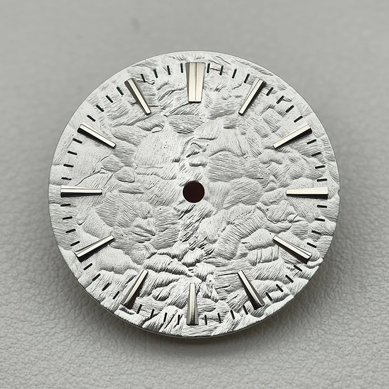 NH35 Dial Stone Texture Style 28.5mm Watch Dial Fits For NH35 NH36 Mechanical Movement 28.5mm Watch Part
NH35 Dial Stone Texture Style 28.5mm Watch Dial Fits For NH35 NH36 Mechanical Movement 28.5mm Watch Part