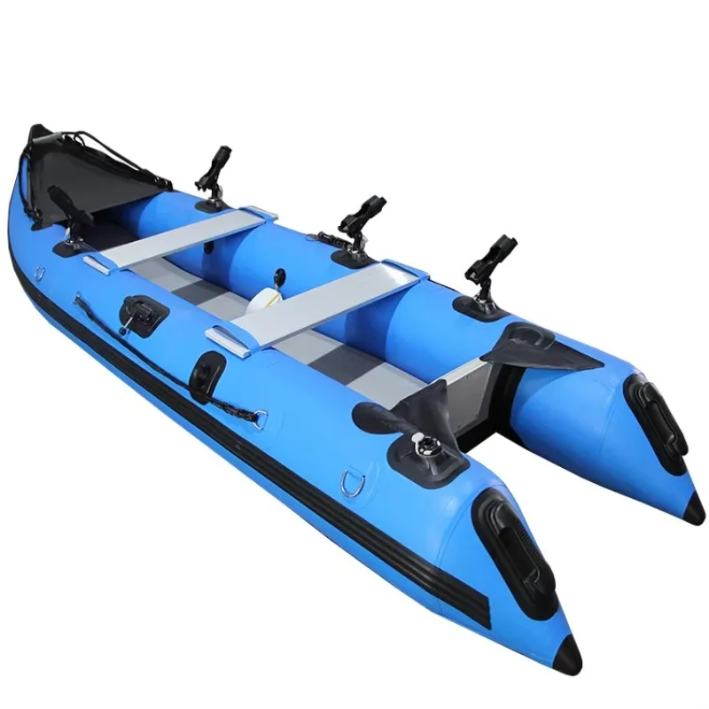 2026 Factory Best Selling PVC/Hypalon Inflatable Pedal Kayak 2 Person Stable Fishing Kayak Drifting Rod Water Sports
2026 Factory Best Selling PVC/Hypalon Inflatable Pedal Kayak 2 Person Stable Fishing Kayak Drifting Rod Water Sports