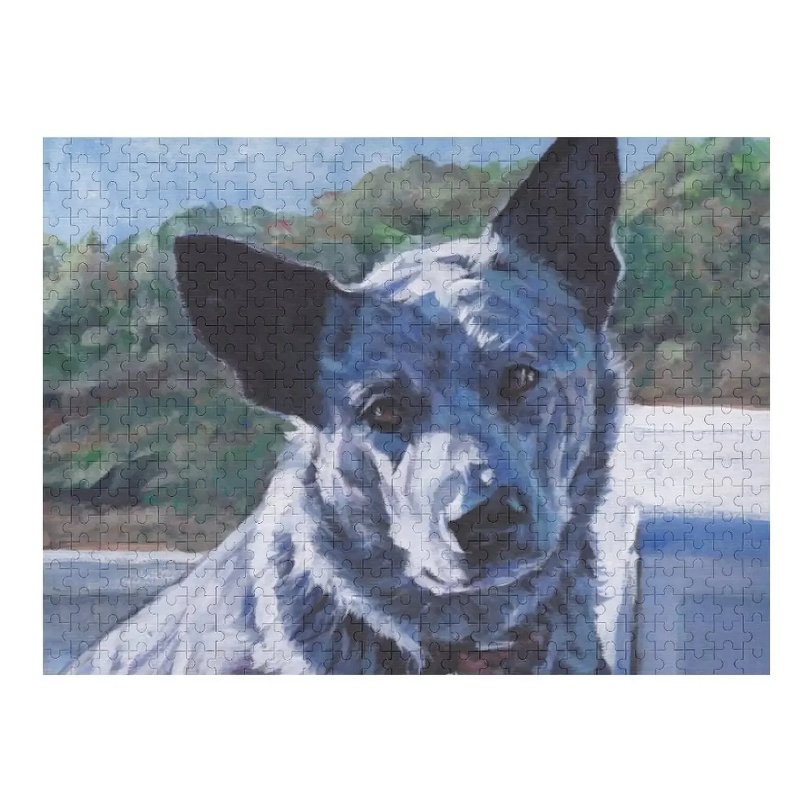 Blue Heeler Australian Cattle Dog Fine Art Painting Jigsaw Puzzle Wooden Jigsaws For Adults Jigsaw Custom Puzzle
Blue Heeler Australian Cattle Dog Fine Art Painting Jigsaw Puzzle Wooden Jigsaws For Adults Jigsaw Custom Puzzle