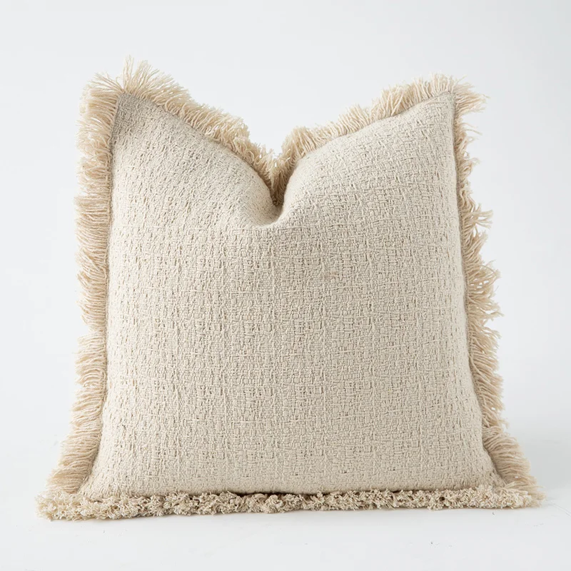 DUNXDECO Modern Room Classical Ivory Tassel Linen Cotton Cushion Cover Luxury House Bedding Decorative Pillow Case Sofa Bedding
DUNXDECO Modern Room Classical Ivory Tassel Linen Cotton Cushion Cover Luxury House Bedding Decorative Pillow Case Sofa Bedding