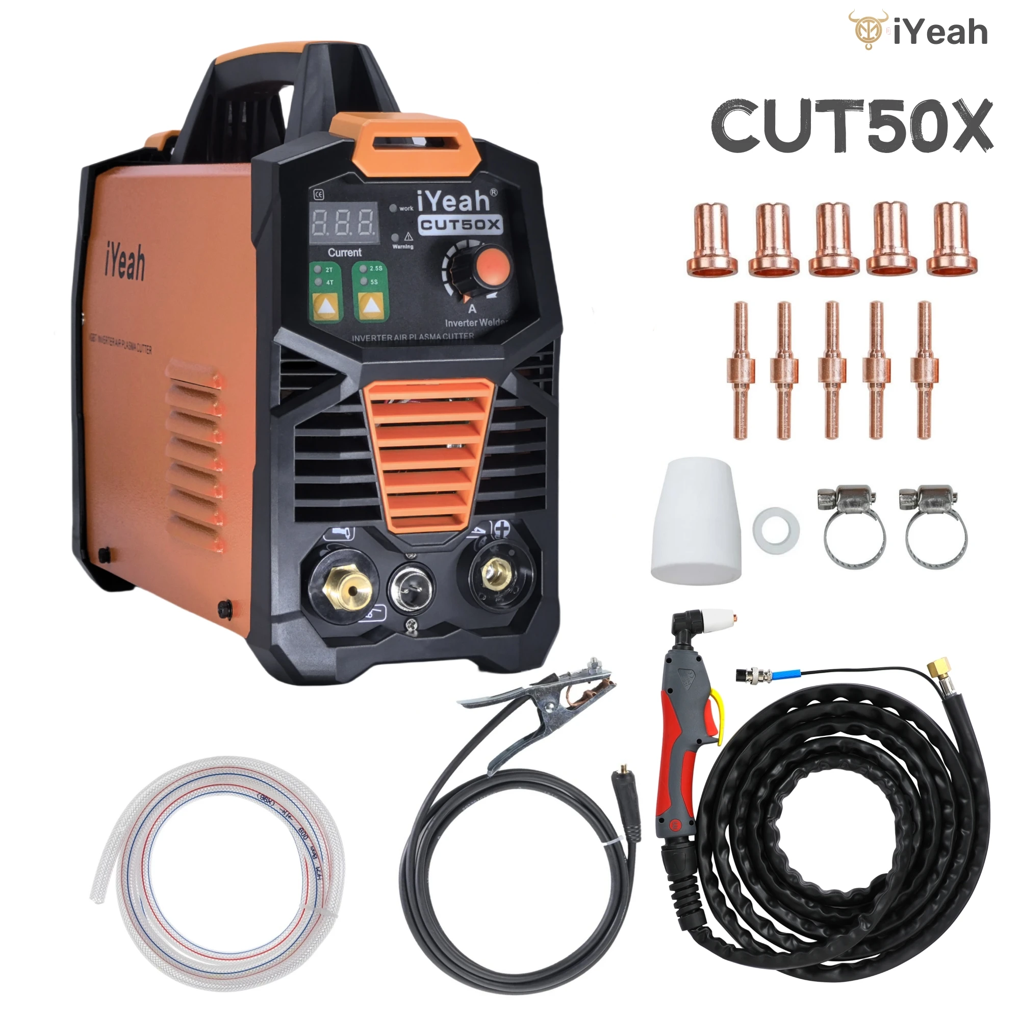Плазменный резак CUT50X CUT50D двойное напряжение 110/220V 50A iYeah Классическая машина для резки воздуха Максимальная толщина резки 16 мм
Плазменный резак CUT50X CUT50D двойное напряжение 110/220V 50A iYeah Классическая машина для резки воздуха Максимальная толщина резки 16 мм