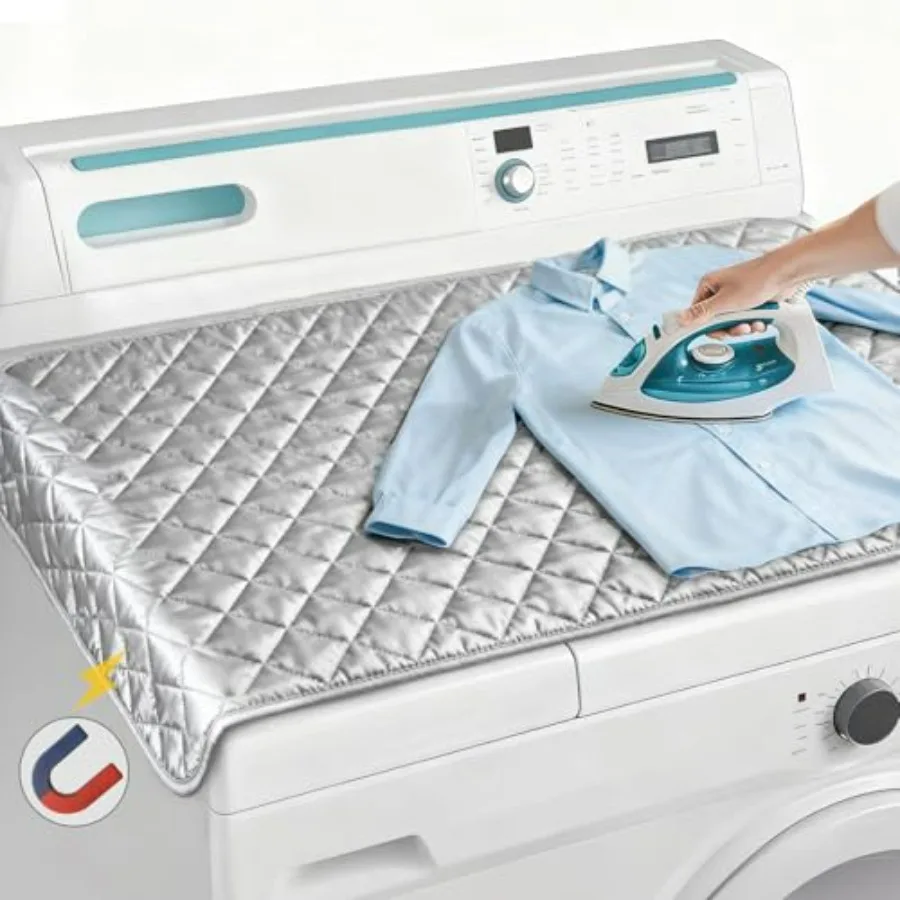1Pcs Magnetic Ironing Mat Blanket - Foldable Ironing Mat Portable Board for Clothes Heat Resistant Portable Double Sided Use Tr
1Pcs Magnetic Ironing Mat Blanket - Foldable Ironing Mat Portable Board for Clothes Heat Resistant Portable Double Sided Use Tr