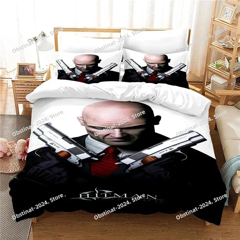Game Hitman Killer Bedding Set Boys Girls Twin Queen Size Duvet Cover Pillowcase Bed Kids Adult Fashion Home Textileextile
Game Hitman Killer Bedding Set Boys Girls Twin Queen Size Duvet Cover Pillowcase Bed Kids Adult Fashion Home Textileextile