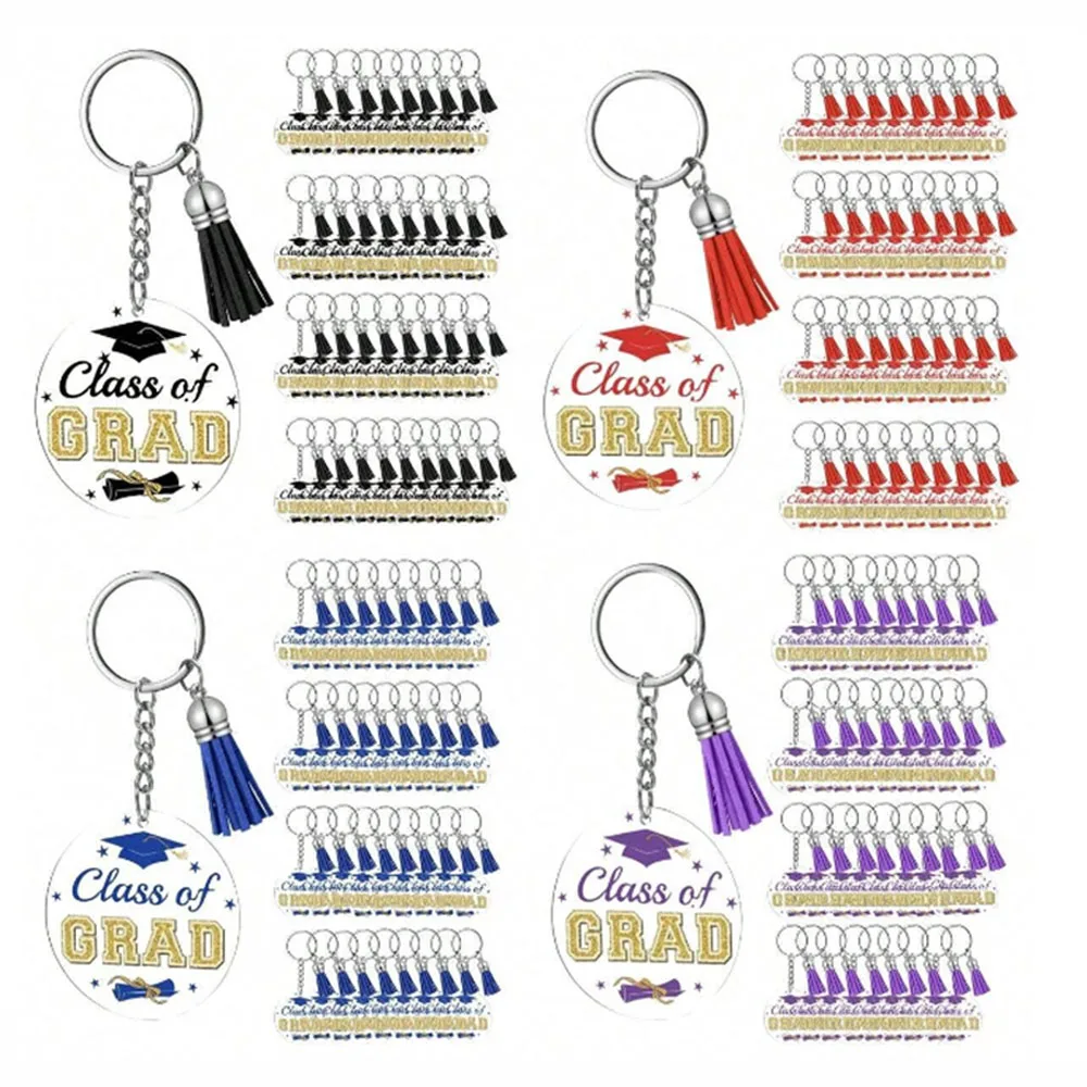 30pcs Graduation Acrylic Keychain 2024 Graduation Theme Party Decoration Gift Graduation Keychain 4 color
30pcs Graduation Acrylic Keychain 2024 Graduation Theme Party Decoration Gift Graduation Keychain 4 color